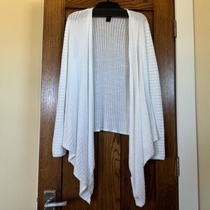 Simply Vera Vera Wang - Size Small Cream colored Waterfall Cardigan